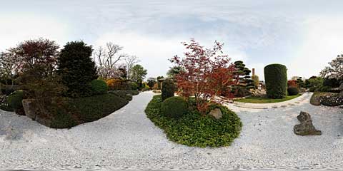 Japanese Garden, Park at Lake Flückinger (Seepark)